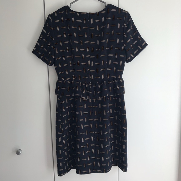 Club Monaco Bridette Matchstick Peplum Dress 2 - Picture 8 of 11